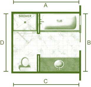 Bathroom Floor Plan